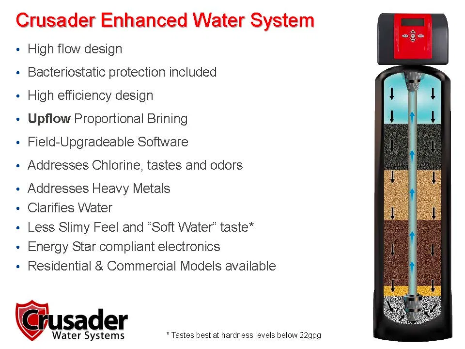 Crusader Enhanced filter system